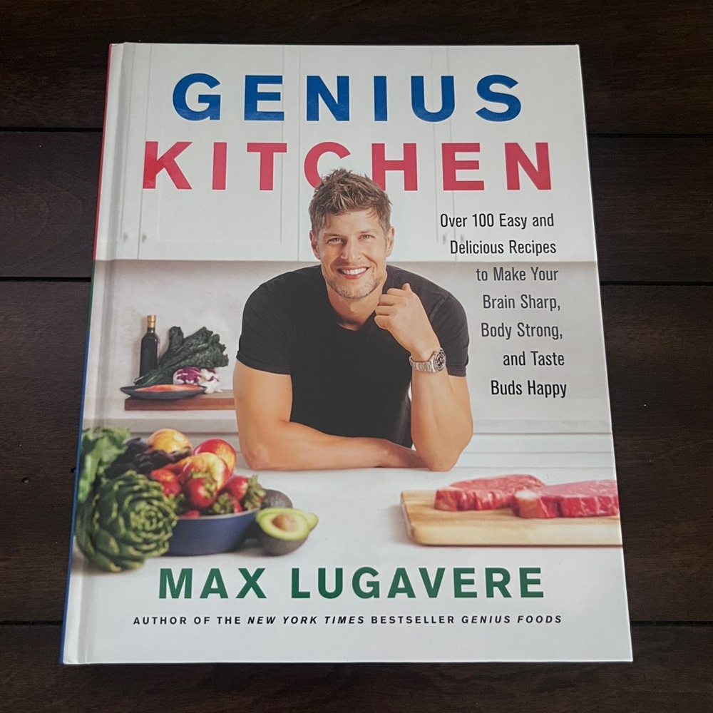 Genius Kitchen Hardcover Book by Max Lugavere